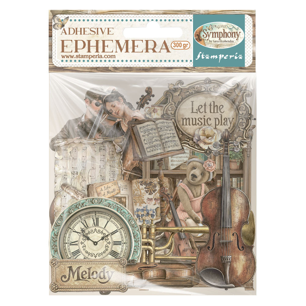 Stamperia Symphony Ephemera dflct84
