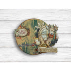 Stamperia The Owl's House Stripes Rub Ons dflrb181 deer