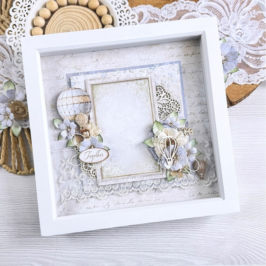 Stamperia Timeless 12x12 Paper Pad sbbl171 frame