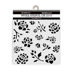 Stamperia Timeless Buds Pattern Stencil kstds43 2
