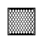 Stamperia Timeless Net Texture Stencil kstds48