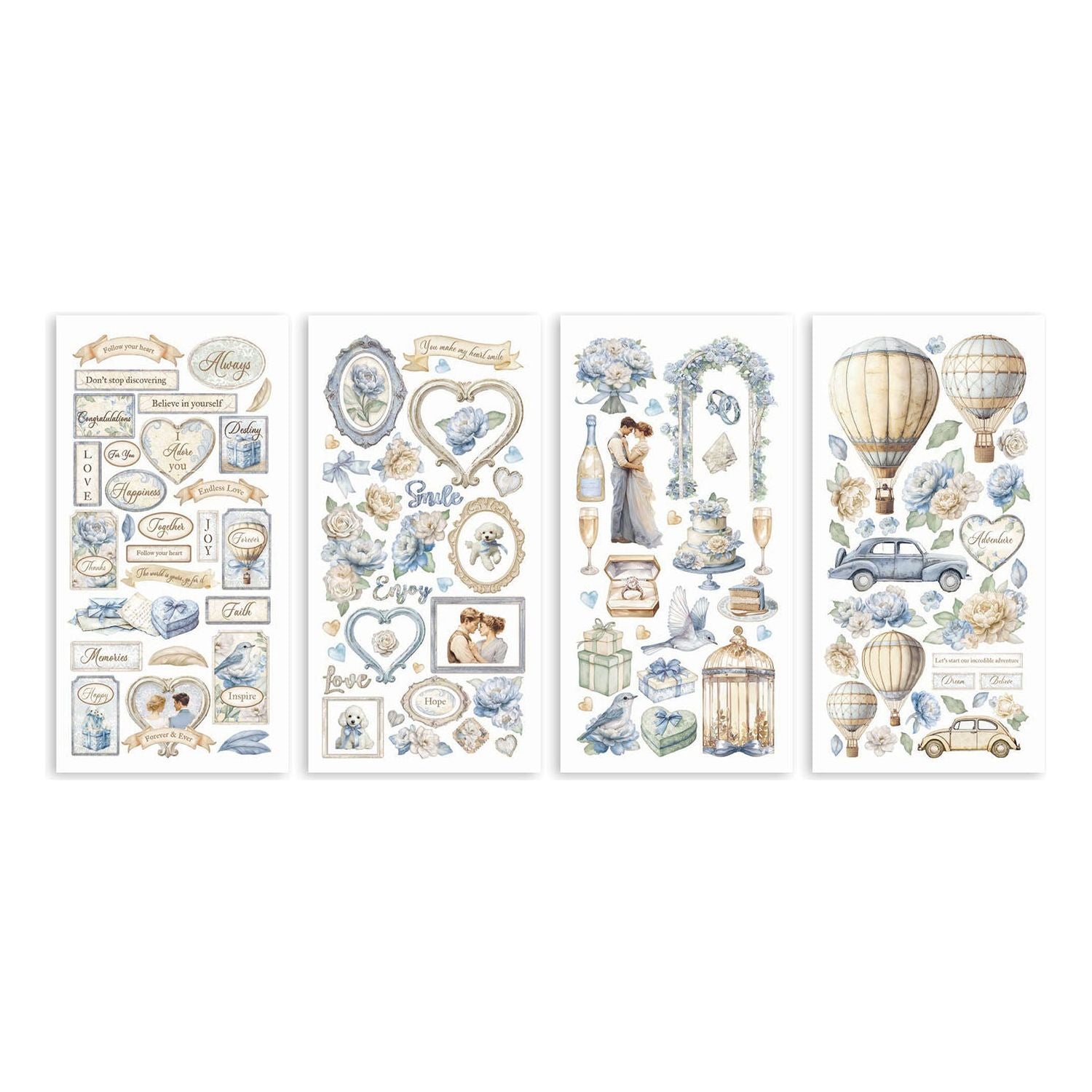 Stamperia Timeless Paper Cut Outs sbbct13 pages