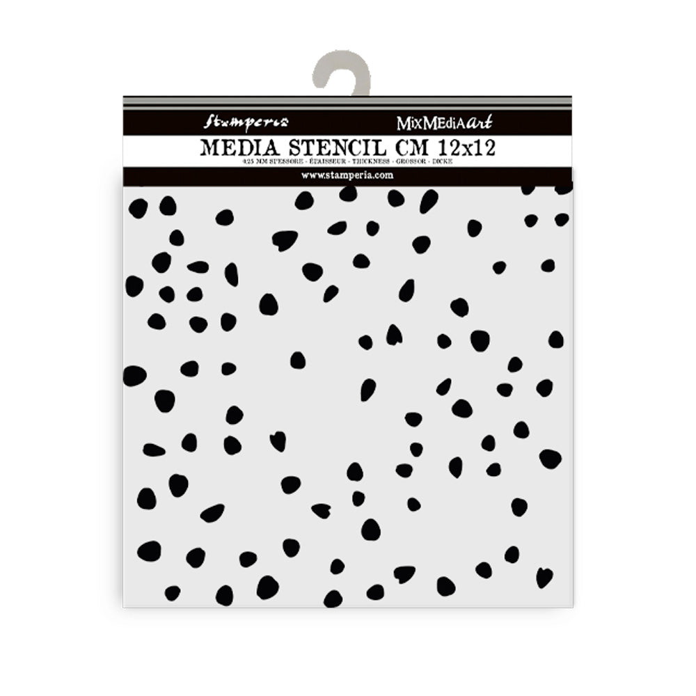 Stamperia Timeless Petals Texture Stencil kstds49 2
