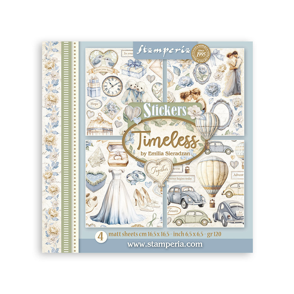 Stamperia Timeless Stickers sbstk02