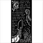 Stamperia Venice City Of Art Gondola Stencil kstdl120
