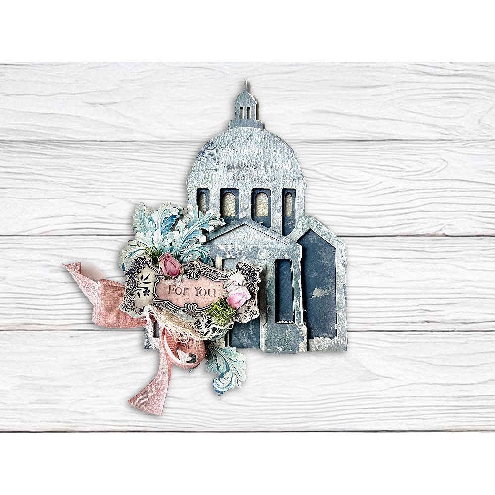 Stamperia Venice City Of Art Gondola Stencil kstdl120 for you