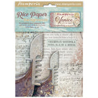 Stamperia Venice City Of Art Rice Paper A6 Backgrounds dfsak6042

