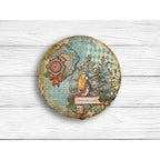 Stamperia Vintage Golden Transfer Backgrounds dflrgt03 alice
