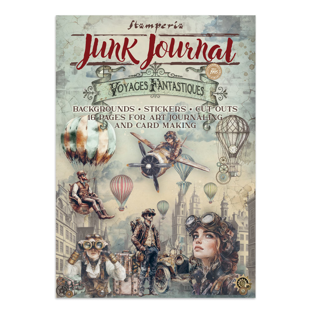 Stamperia Voyages Fantastiques Junk Journal sbjk05

