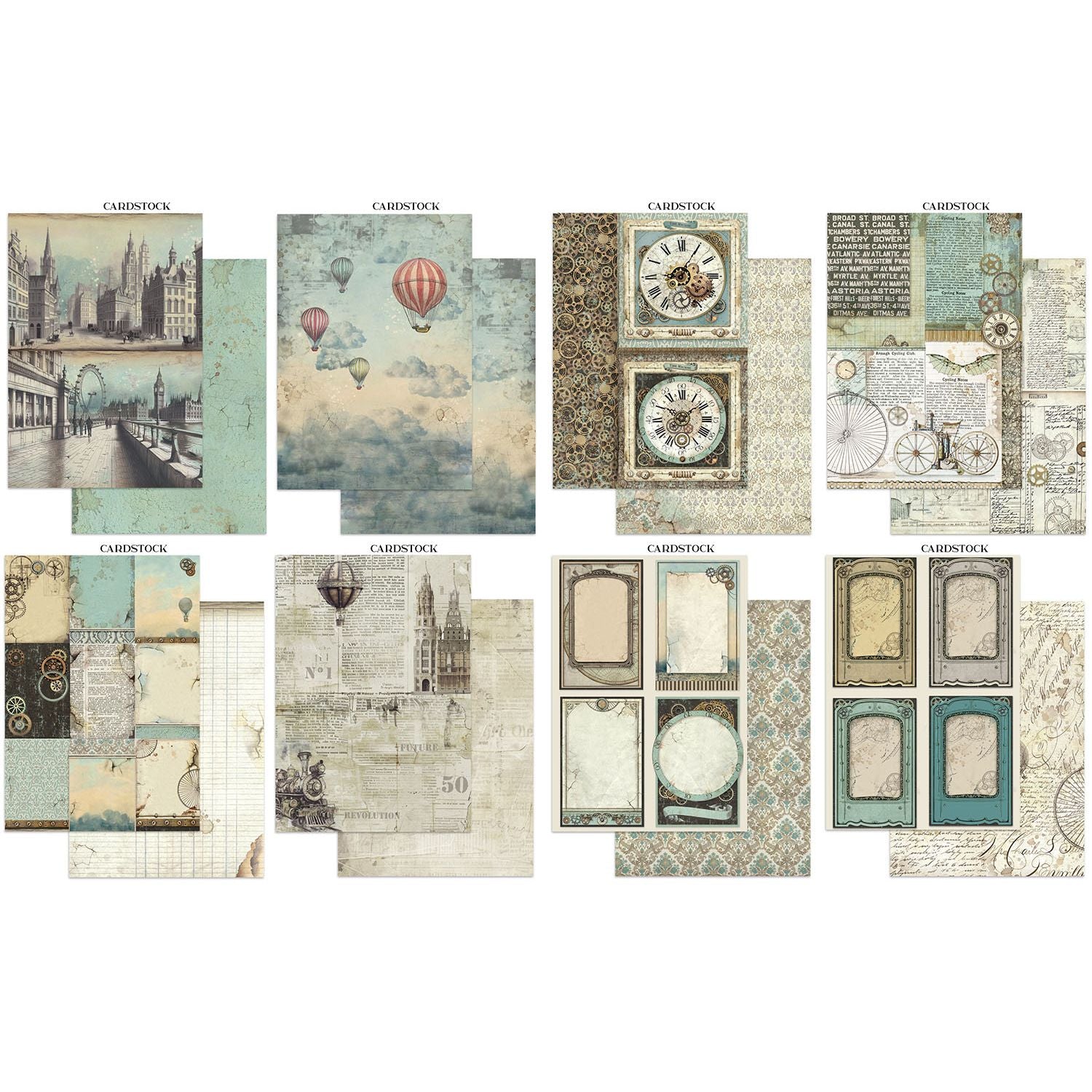 Stamperia Voyages Fantastiques Junk Journal sbjk05 1