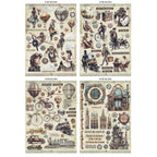 Stamperia Voyages Fantastiques Junk Journal sbjk05 2