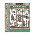 Stamperia Voyages Fantastiques Rub On Kit dflrbxg01