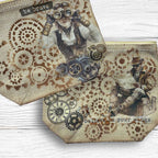 Stamperia Voyages Fantastiques Rub On Kit dflrbxg01 pouch