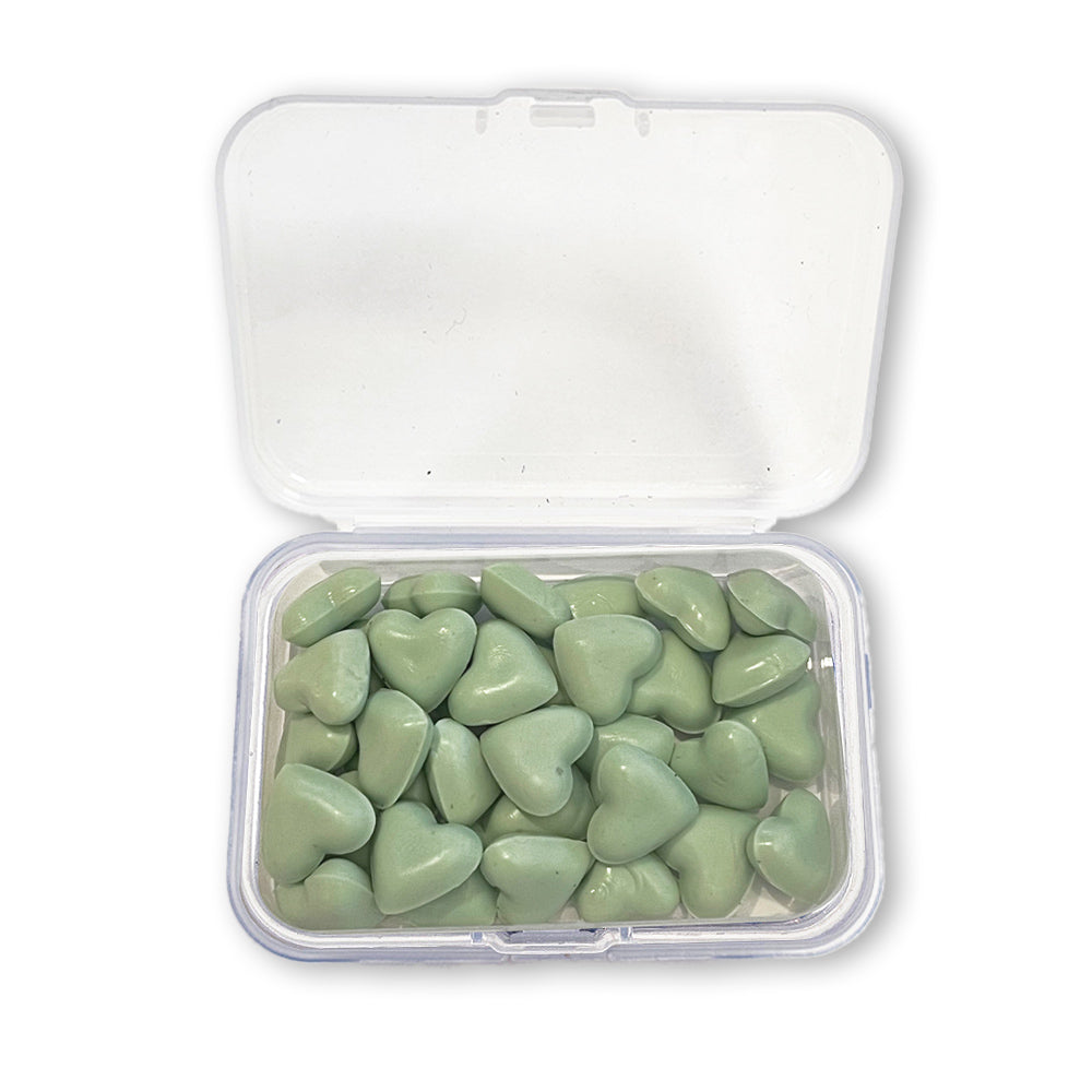Stamperia Wax Heart Shape Pastel Mint waxc14 hearts