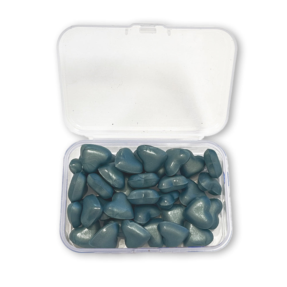 Stamperia Wax Heart Shape Pearl Blue waxc15 hearts