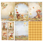 Stamperia Whispering Woods A4 Rice Paper dfsa4xww boot