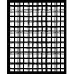 Stamperia Whispering Woods Tartan Pattern Stencil kstd186
