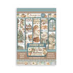 Stamperia White Christmas A5 Washi Pad Sheets sbw36