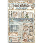 Stamperia White Christmas Printed Art Cards Collection sbcard49