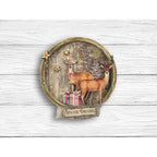 Stamperia Winter Magic Junk Journal sbjk25 deer with presents