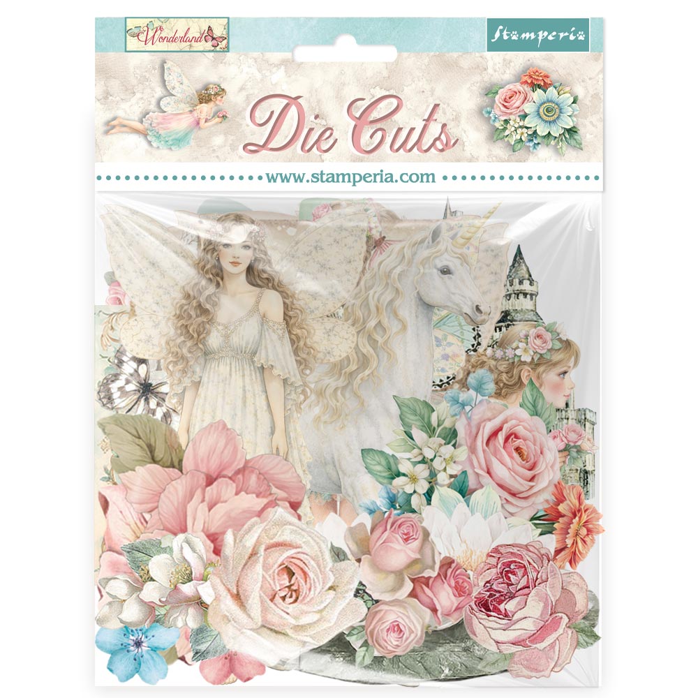 Stamperia Wonderland Die Cuts dfldc134