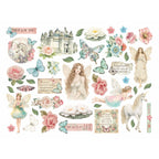 Stamperia Wonderland Die Cuts dfldc134 flowers