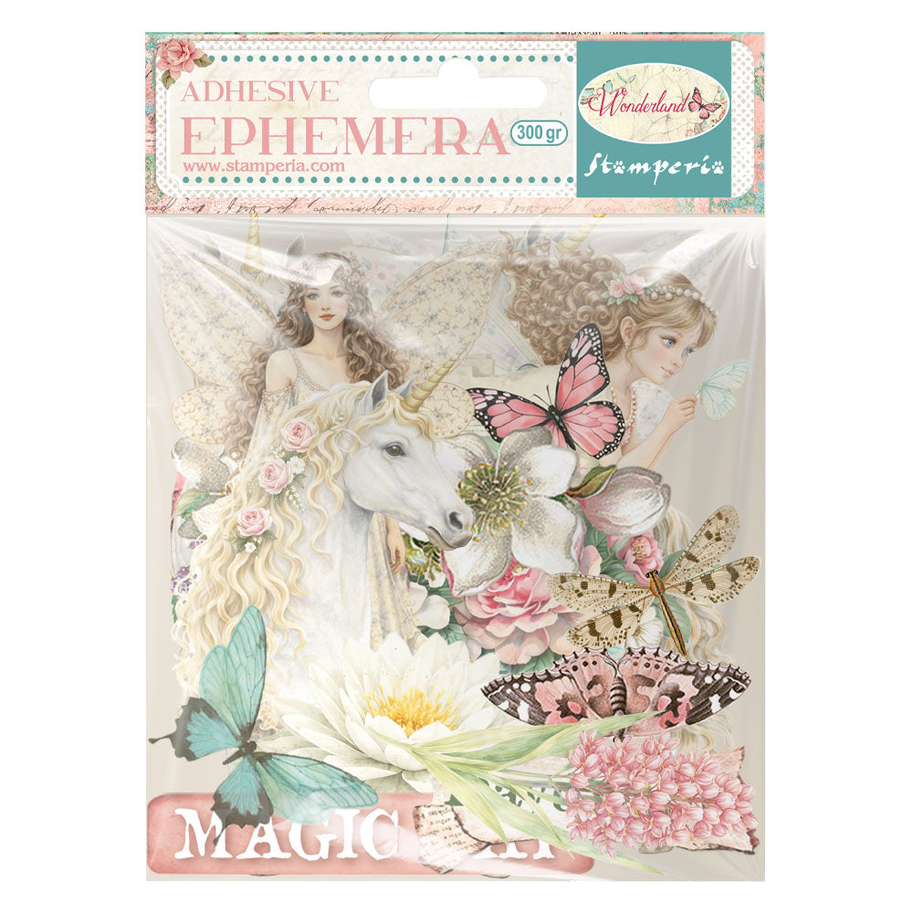 Stamperia Wonderland Ephemera dflct82