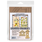 Stampers Anonymous Birdhouse Ornament Laser Cut Boards orn01