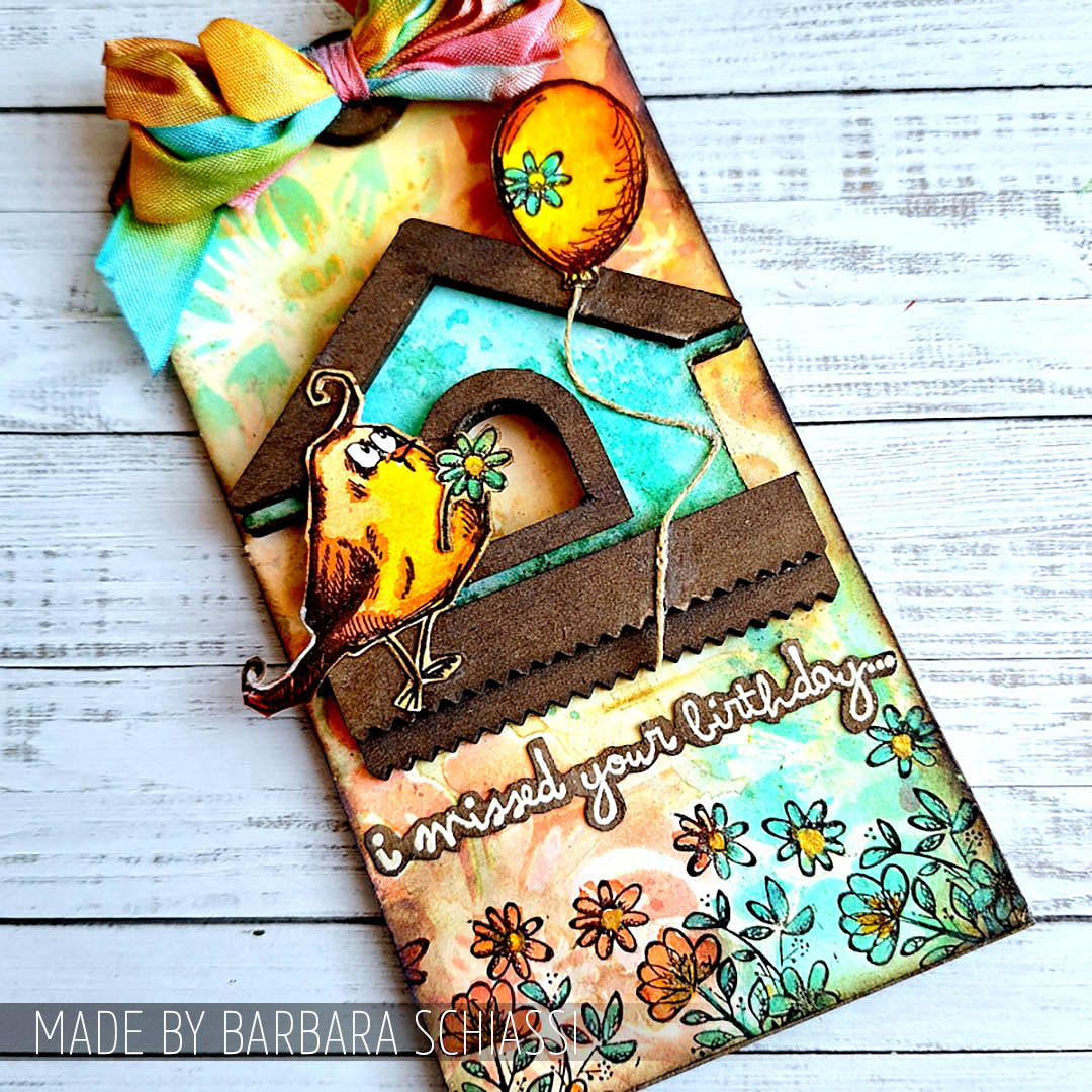 Stampers Anonymous Birdhouse Ornament Laser Cut Boards orn01 barbara