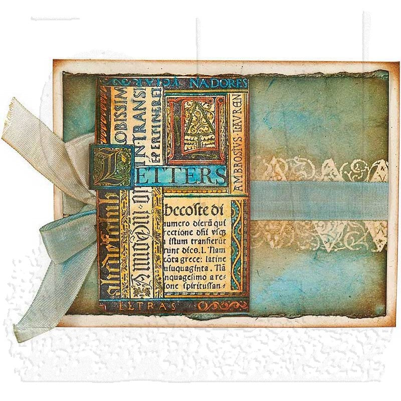 Stampers Anonymous Cling Rubber Stamps CLASSICS #3 SCF003 letters