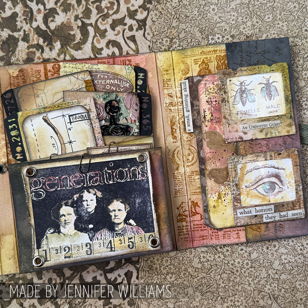 Stampers Anonymous Cling Rubber Stamps Classics #12 scf012 three ladies folio jennifer williams