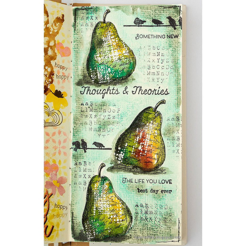 Stampers Anonymous Cling Rubber Stamps Classics #16 scf016 pears | color-code:ALT01