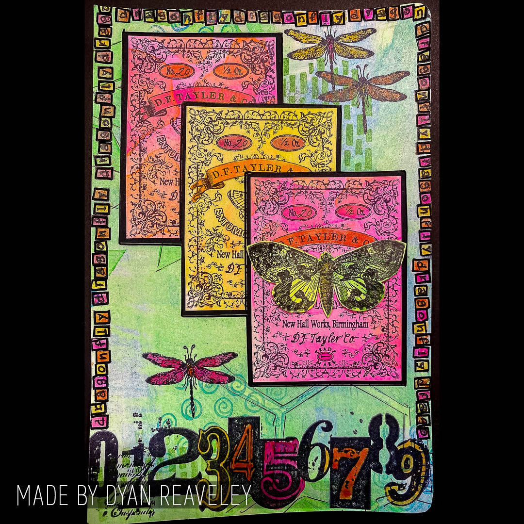 Stampers Anonymous Cling Rubber Stamps Classics #17 scf017 numbers