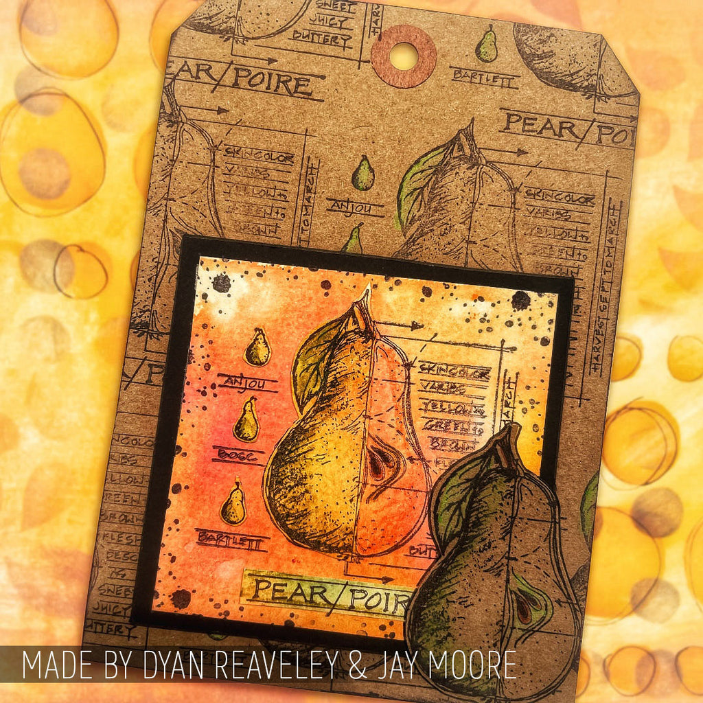 Stampers Anonymous Cling Rubber Stamps Classics #1 scf001 pears