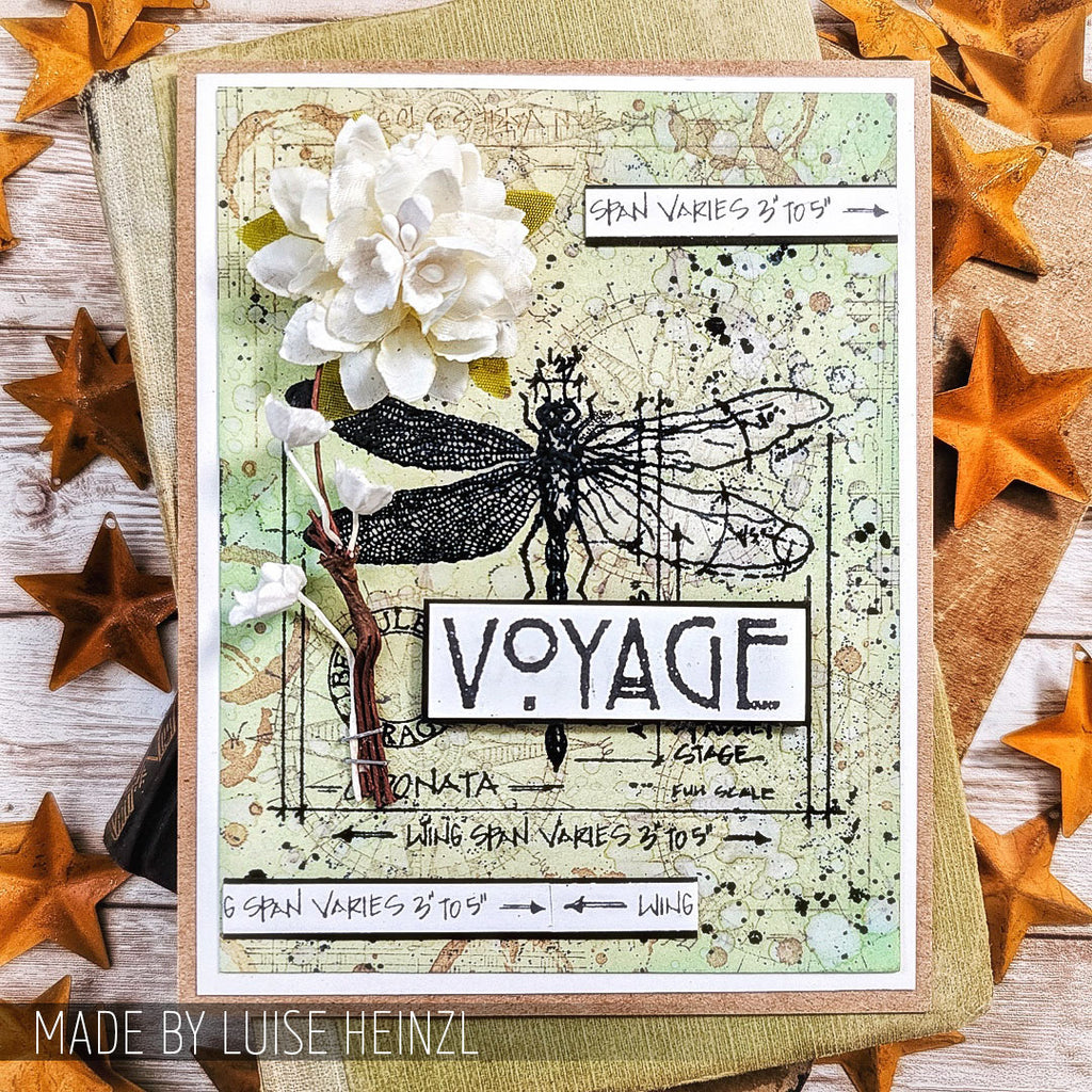 Stampers Anonymous Cling Rubber Stamps Classics #1 scf001 travel