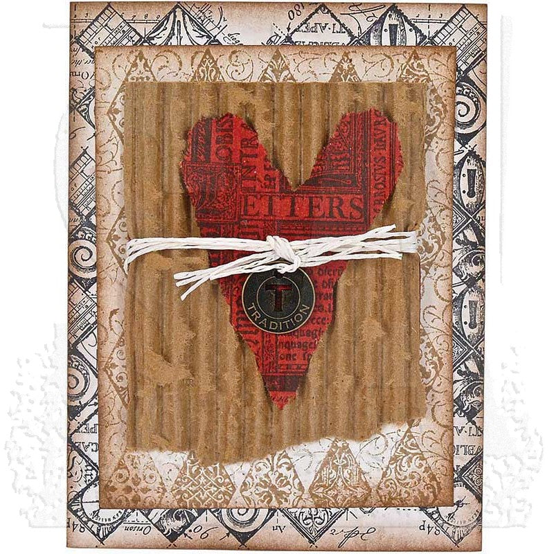 Stampers Anonymous Cling Rubber Stamps Classics #3 scf003 heart