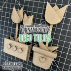 Stampers Anonymous Deco Tulips Laser Cut Boards orn03 product put together