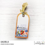 Stamping Bella Beach Bundle Girl Mermaid's Gift Cling Stamps eb1479 dream big little mermaid gingerbella