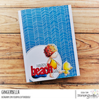 Stamping Bella Beach Bundle Girl with a Seagull Cling Stamps eb1386 duck