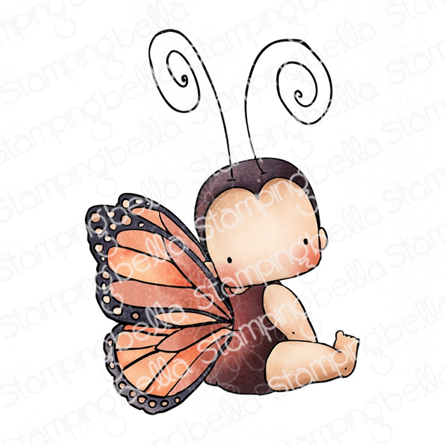 Stamping Bella Butterfly Baby Cling Stamp eb1387