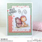 Stamping Bella Butterfly Baby Cling Stamp eb1387 spring