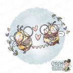 Stamping Bella Buzzy Bee Buddies Cling Stamp ag1478