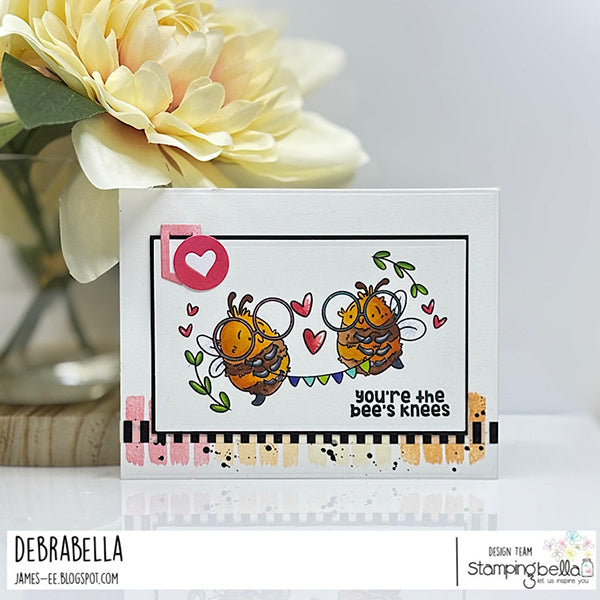 Stamping Bella Buzzy Bee Buddies Cling Stamp ag1478 bees knees