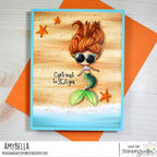 Stamping Bella Lunettes - Mermaid Cling Stamp kf1313
