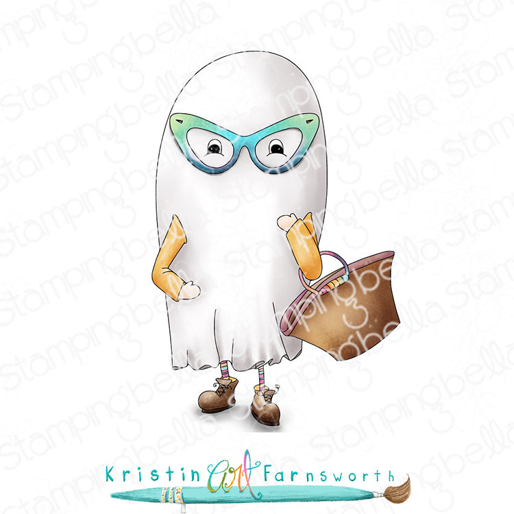 Stamping Bella Lunettes Ghost Cling Stamp kf1353 1