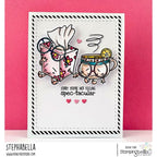 Stamping Bella Not Feeling Spec-Tacular Cling Stamps ag1474 tea cup