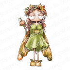 Stamping Bella Oddball Autumn Fairy Cling Stamp eb1424
