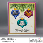 Stamping Bella Oddball Bauble Cats Cling Stamps eb1425 jingle
