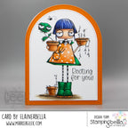 Stamping Bella Oddball Gardener Cling Stamp eb1392 rooting for you