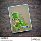Stamping Bella Oddball Leprechaun Cling Stamp eb1449 clover